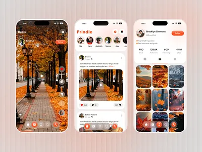 Ai Social Media Mobile App ai ai app ai app design app instagram app mobile mobile app mobile app ui mobile ui online app social app design social media app social media app design social network socialmedia web