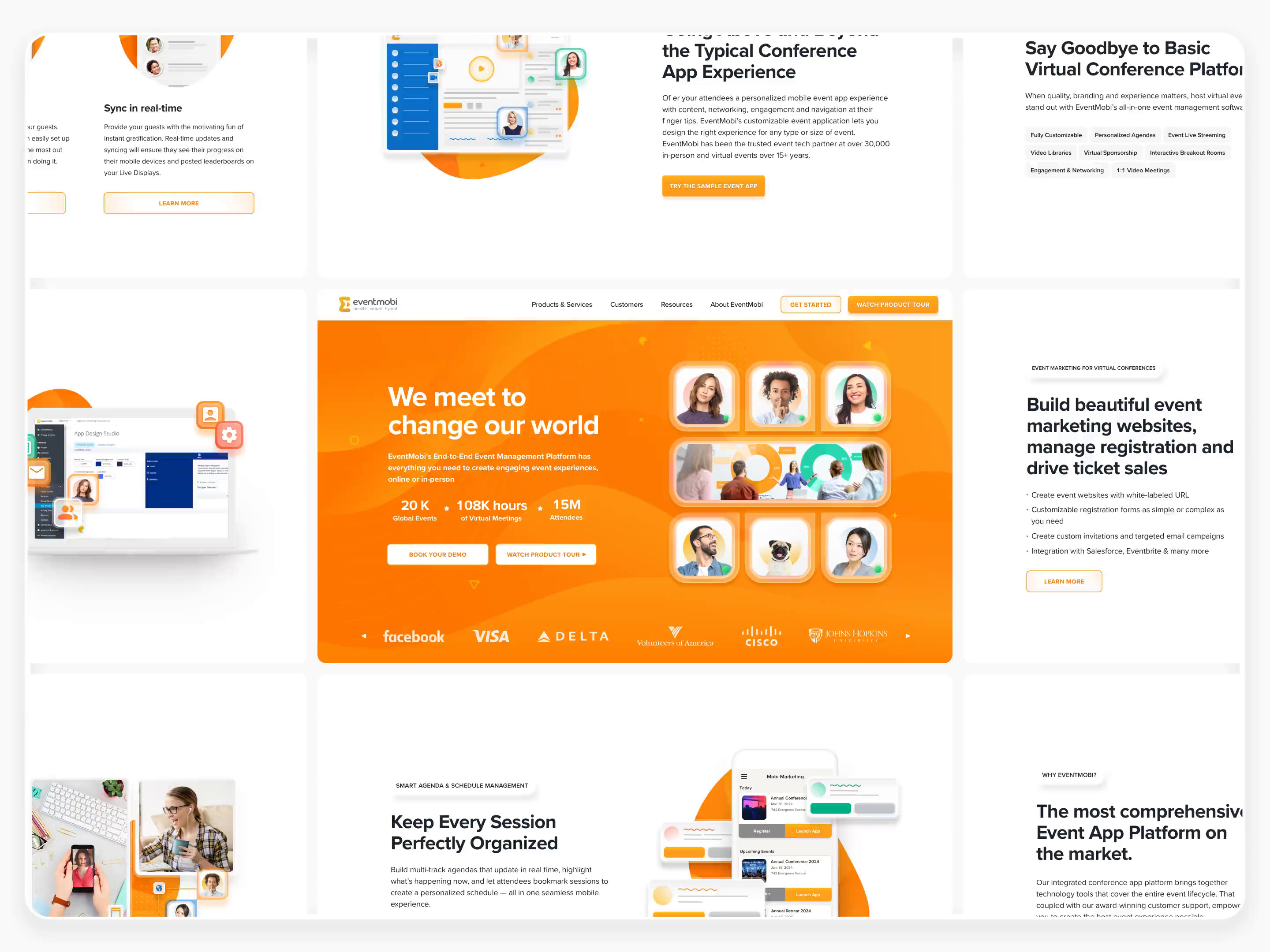 EventMobi — Marketing Site Illustration Collection