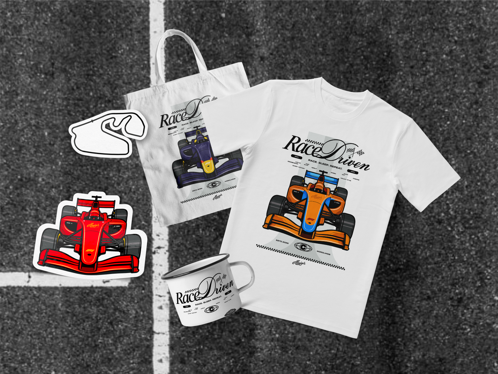 F1 Race Driven