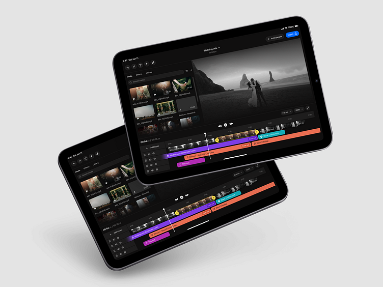 Clip Video Editing Apps (Ipad) by Muftagi Arm for Visoeal Studio on Dribbble