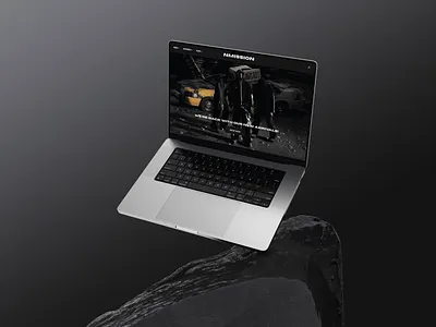 NMISSION - Modern Fashion Website UI app branding design graphic design illustration logo typography ui ux vector
