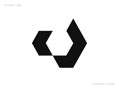 W Letter Logo, W Logo - Premade logos for sale brand identity branding letter logo logo logotype minimal logo modern premade logos for sale ready made logos for sale unused logo w w abstract logo w geometric logo w letter logo w logo design