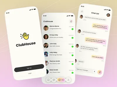 Minimal Messaging App Design appdesign best messaging app designs chat animation chat app ui chat conversation mobile ui chat conversation ui chat interface chat screen dark theme chatapp chatting ios app ui light messaging app messenger minimal mobile ui mobile app design ui ui ux design ui ux messaging screen