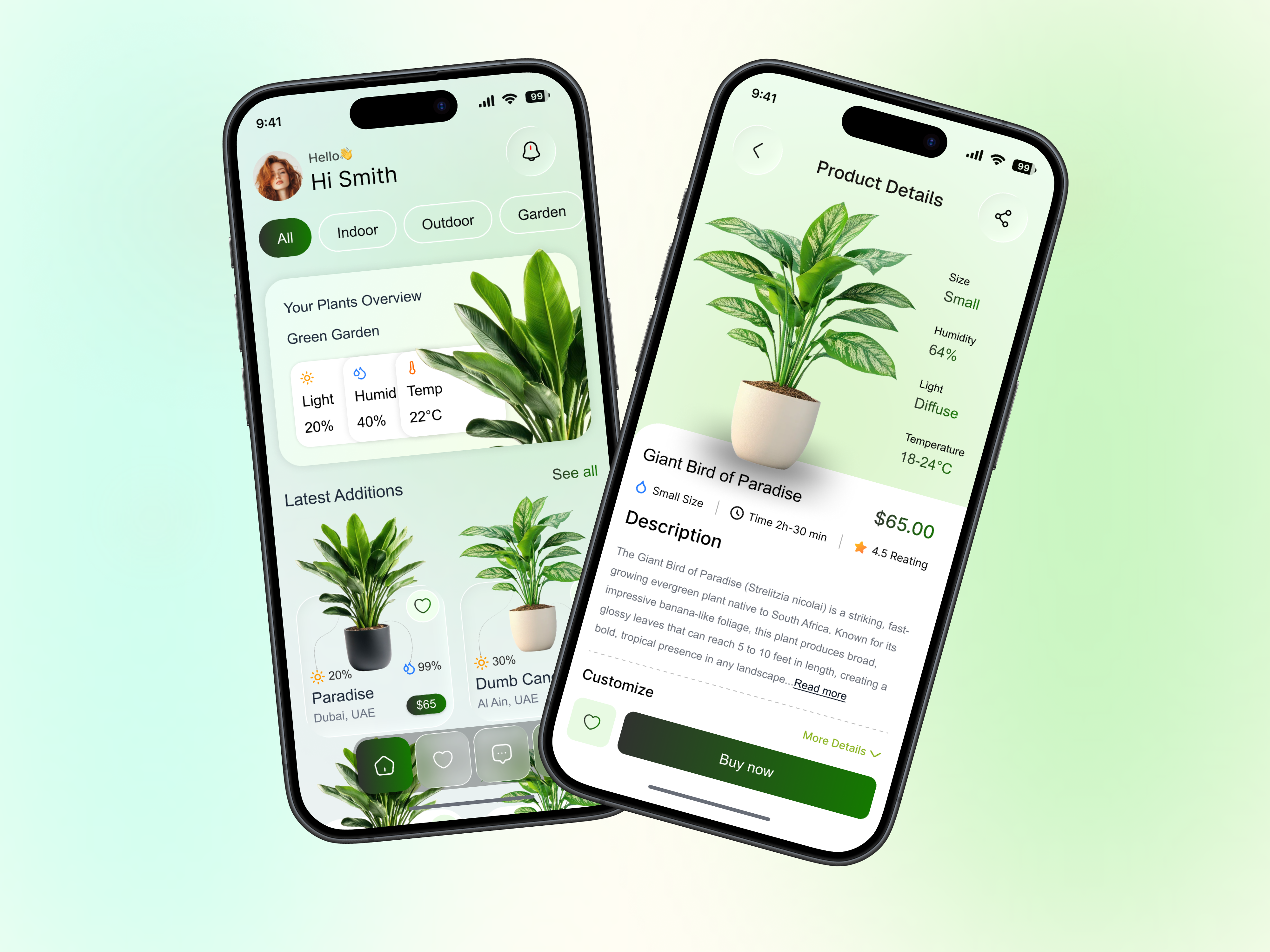 Plant Care Mobile App Design appdesign dashboardui detailspage figma gardeningapp greenui interfacedefign mobileapp mobiledesign natureapp onboarding plantapp plantcare planttracker productdesign splashscreen uidesign uiux userexperience uxdesign