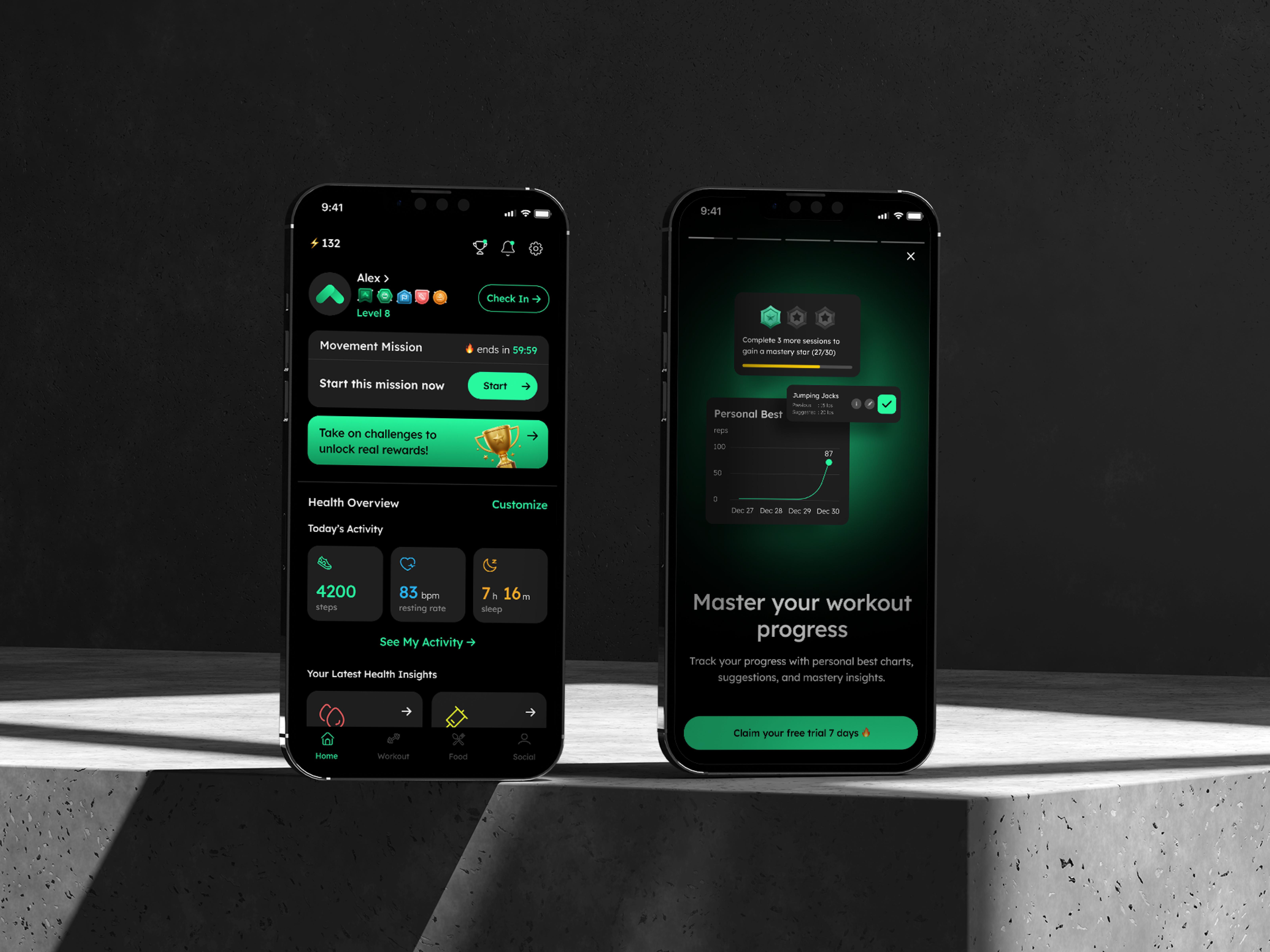 Example of Custom UI/UX Design
