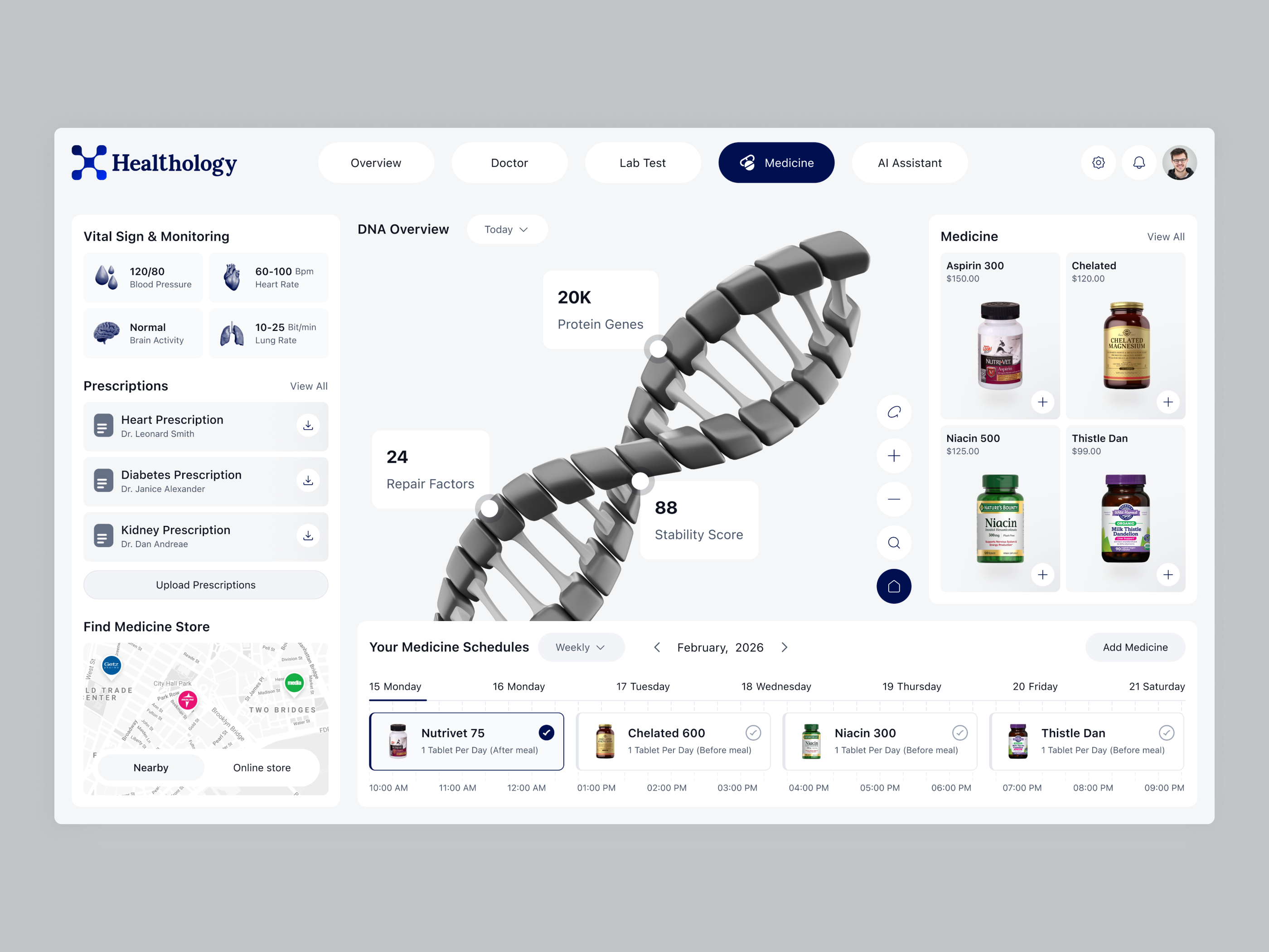 Example of Web App & Ai Based Product UX/UI Design