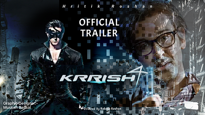 Krrish4 and Kgf2 thumbnail commingsoon design designer figma graphic design kgf2 krrish4 thumbnail