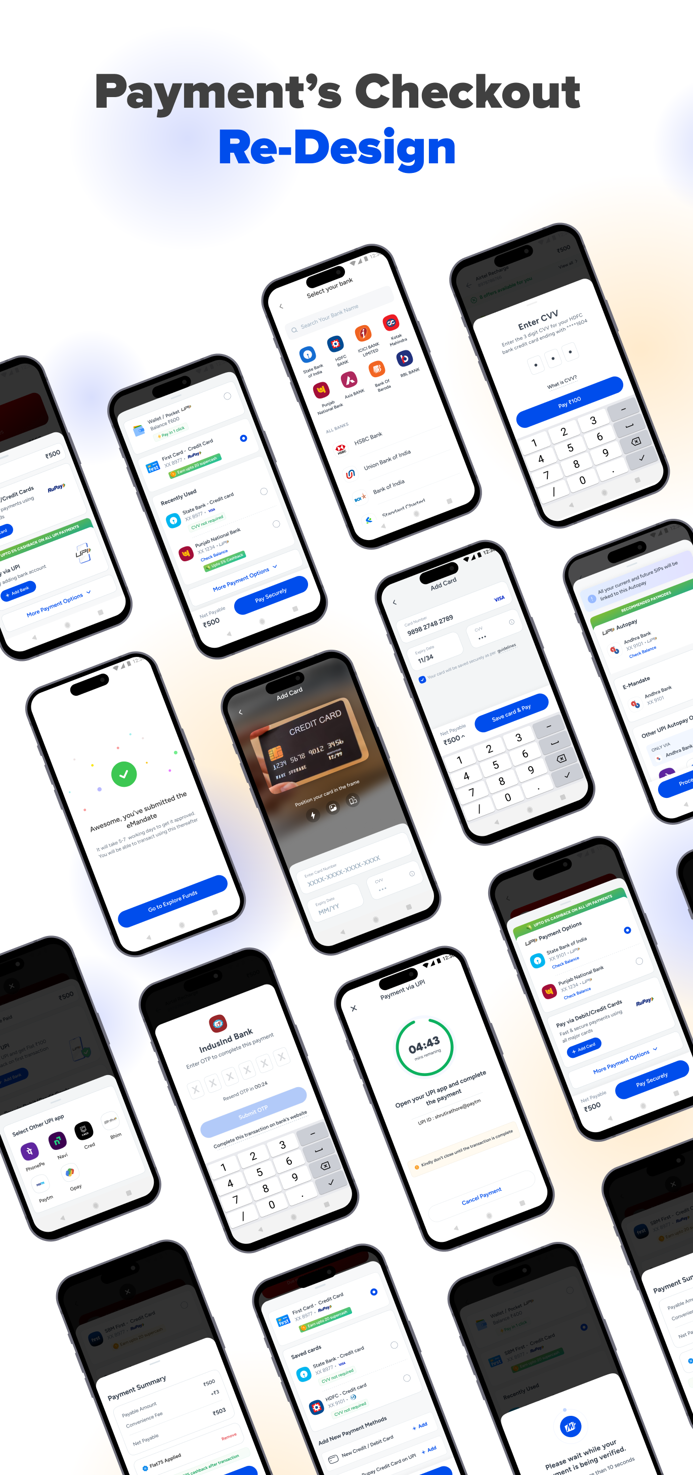 Checkout Re-Design checkout figma finance fintech mobikwik payment payments product design ui ux