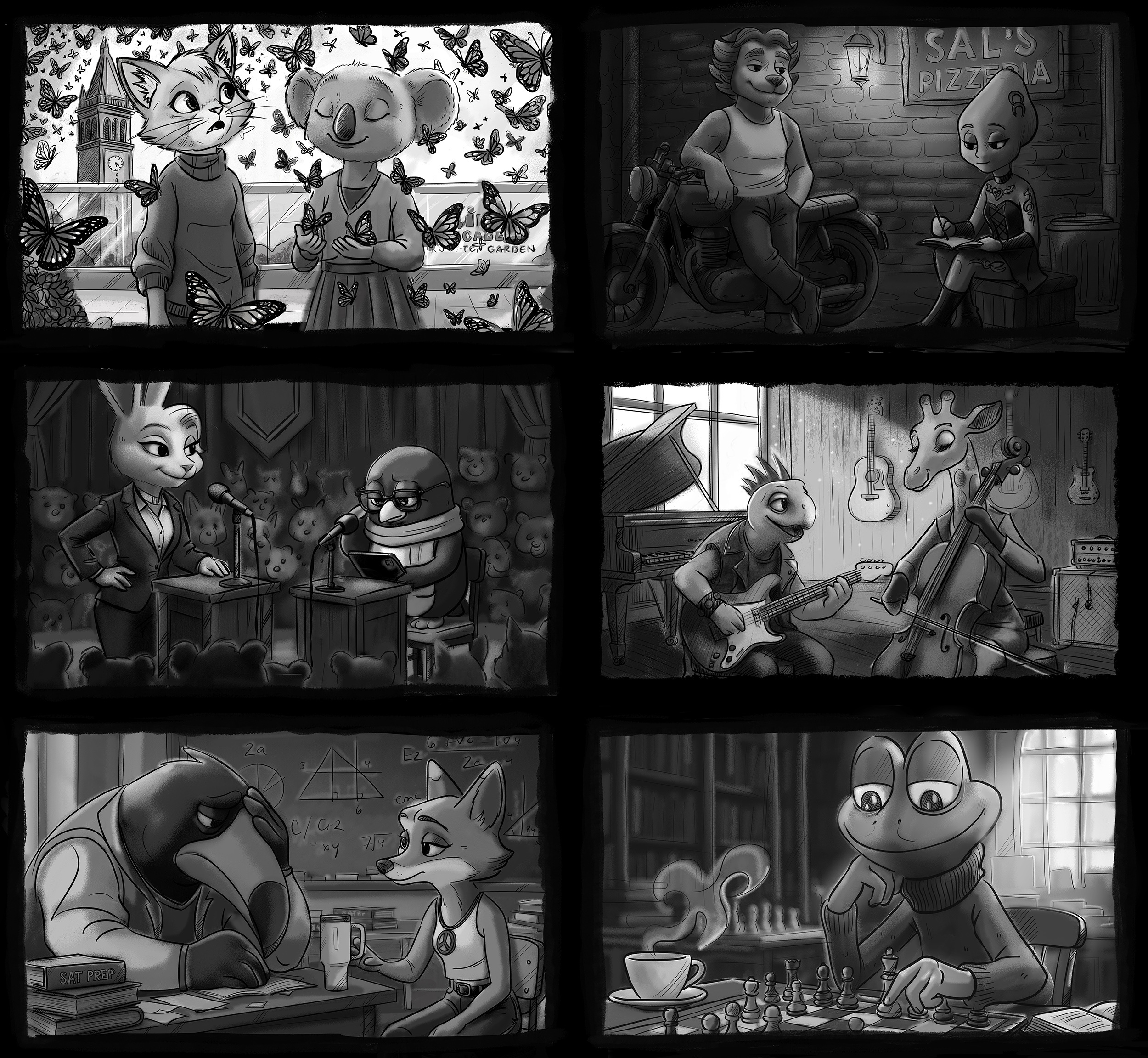 Linus Academy Novel Sketches book book cover character design characterconcept ill illustration novel sketching