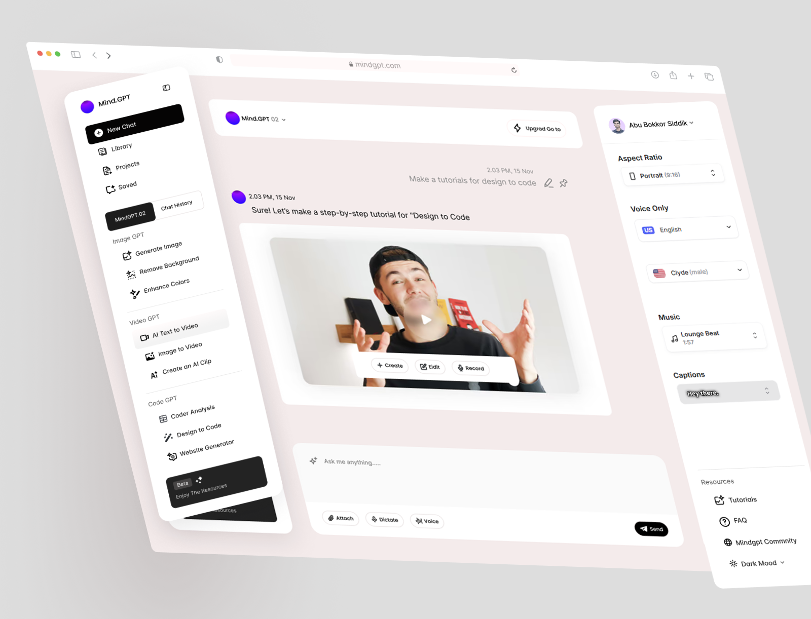 Example of Redesign Mobile First Ai Sass Web Design