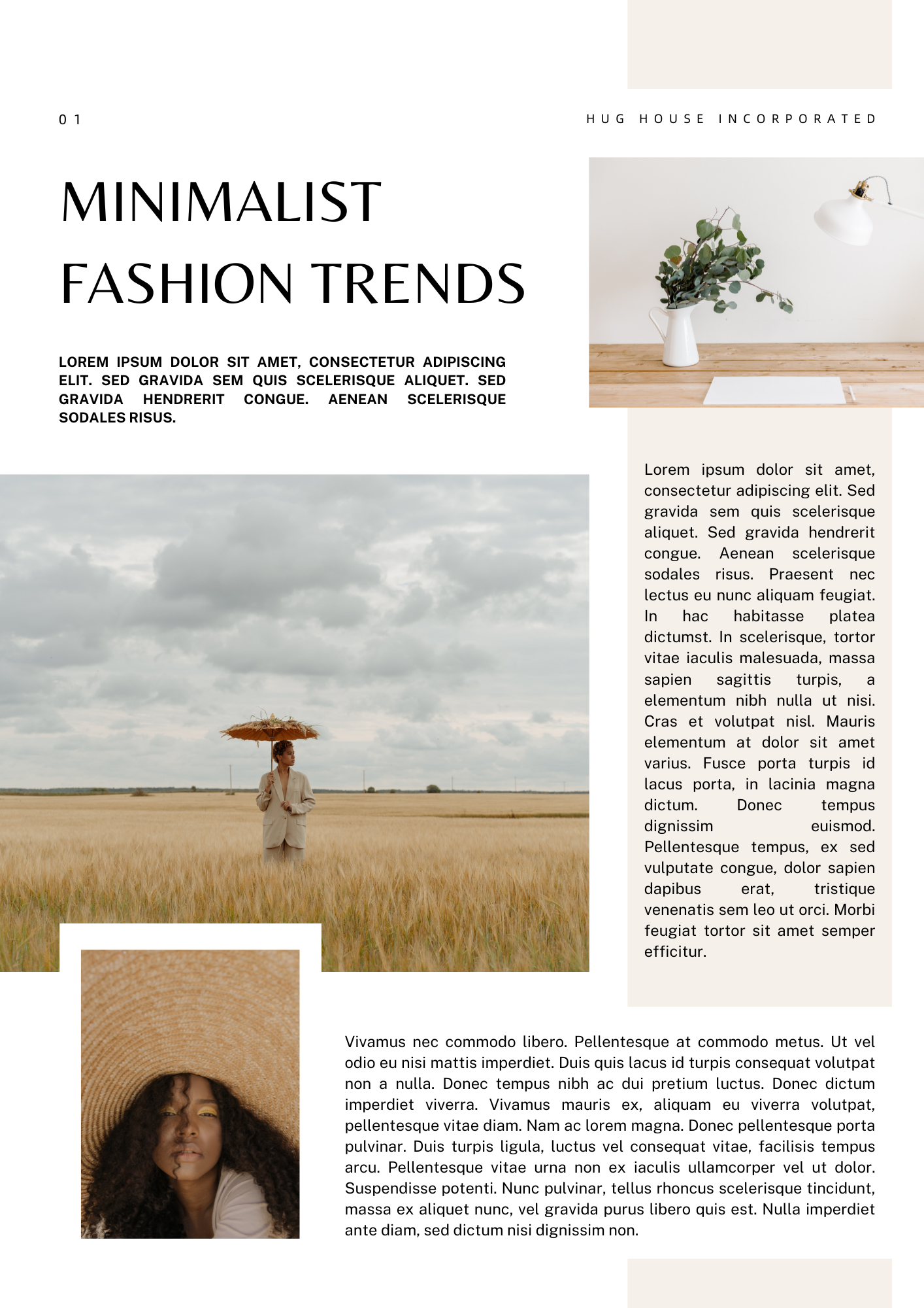 Example of Blog Design | Book Cover | Magazine 