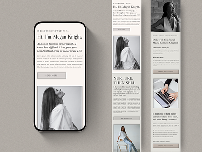 Showit Website for a Lifestyle Coach aesthetic website template branding website business coach branding classy website coaching website customizable website theme mobile website mobile website design showit template