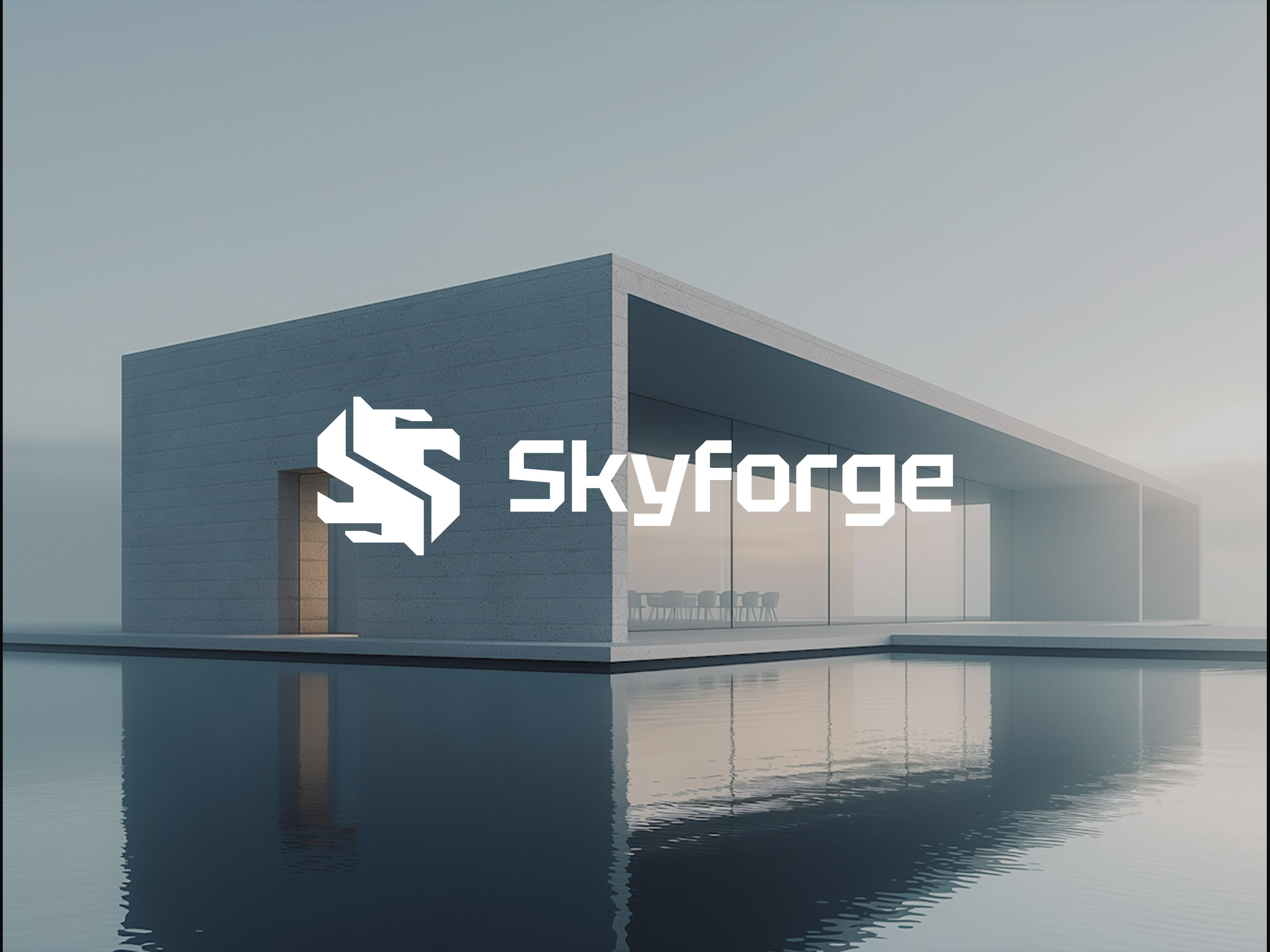 Skyforge | Logo Design abstract animal brand brand identity branding company design eagle geometric head letter s logo logo design modern