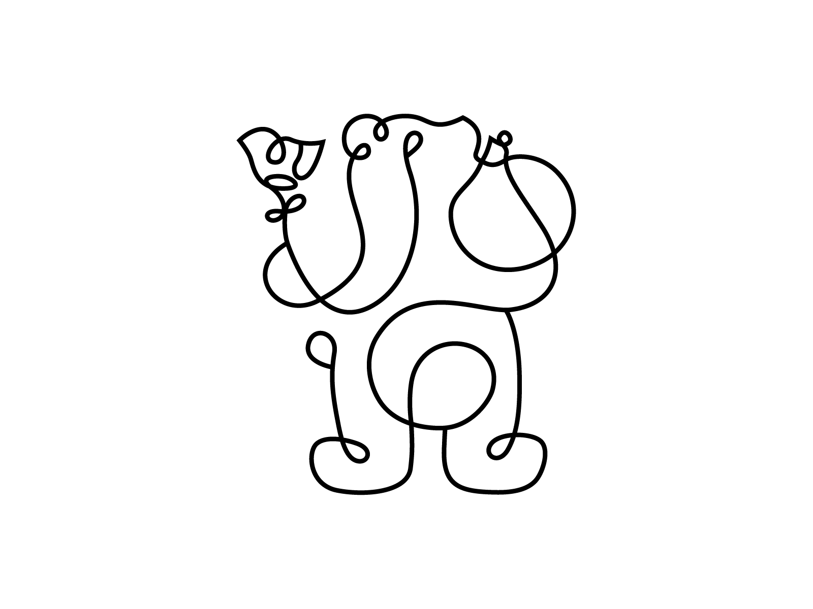 Example of Line Art Illustration