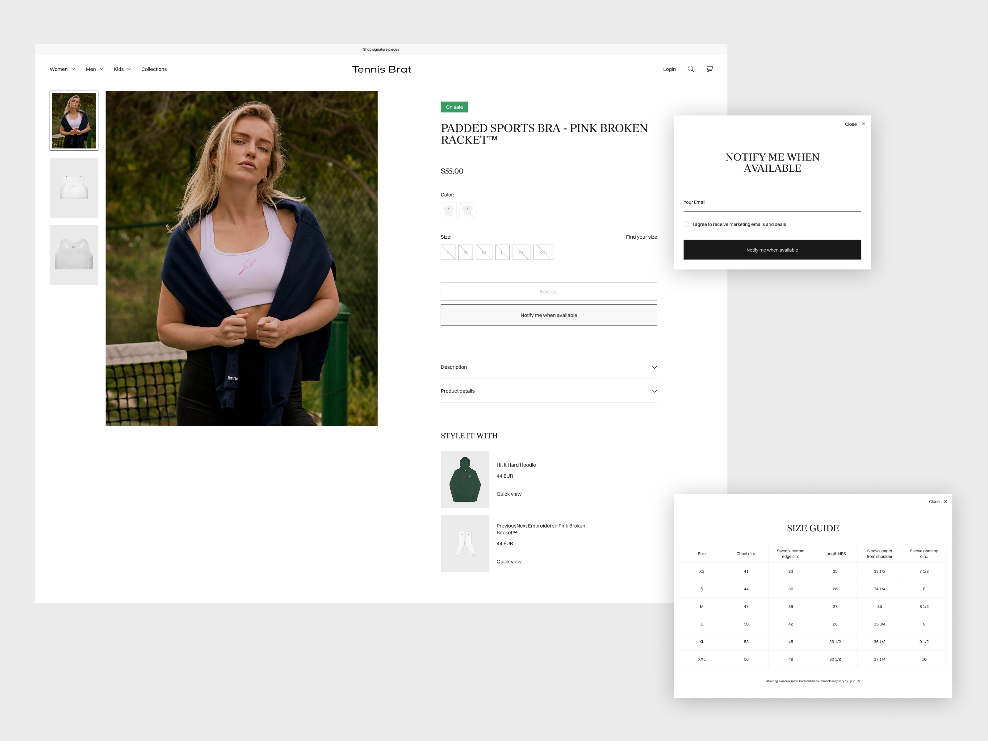 Example of Website Development