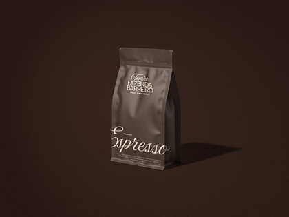 Coffee Packaging Label — Espresso Edition