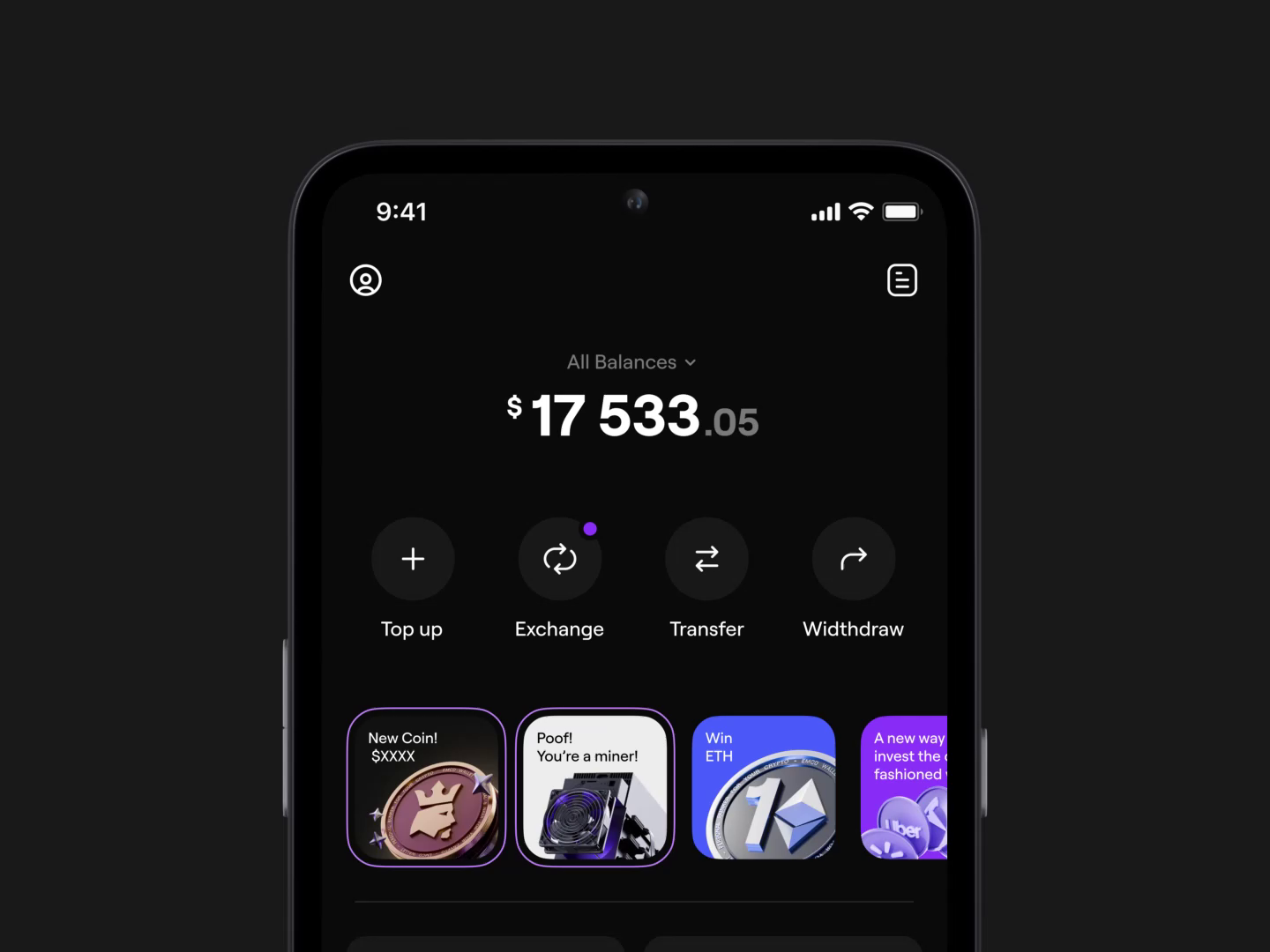 UI in motion: step-by-step payment card