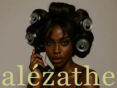 Haircare alézathe: Brand identity and packaging. brand identity branding graphic design haircare logo luxury motion graphics