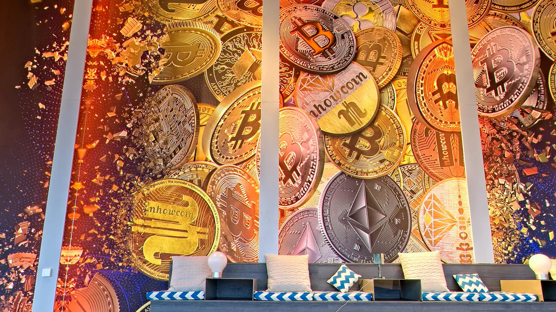 IMMERSIVE GRAPHIC DESIGN FOR NFT SKYBAR FRANKFURT graphic design