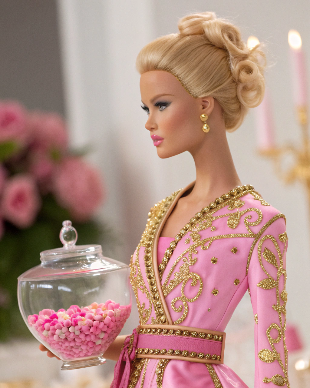 "Candy Couture" | A Sweetly Luxurious Barbie Fantasy adobe illustrator art character design concept art design design inspiration graphic design illustration