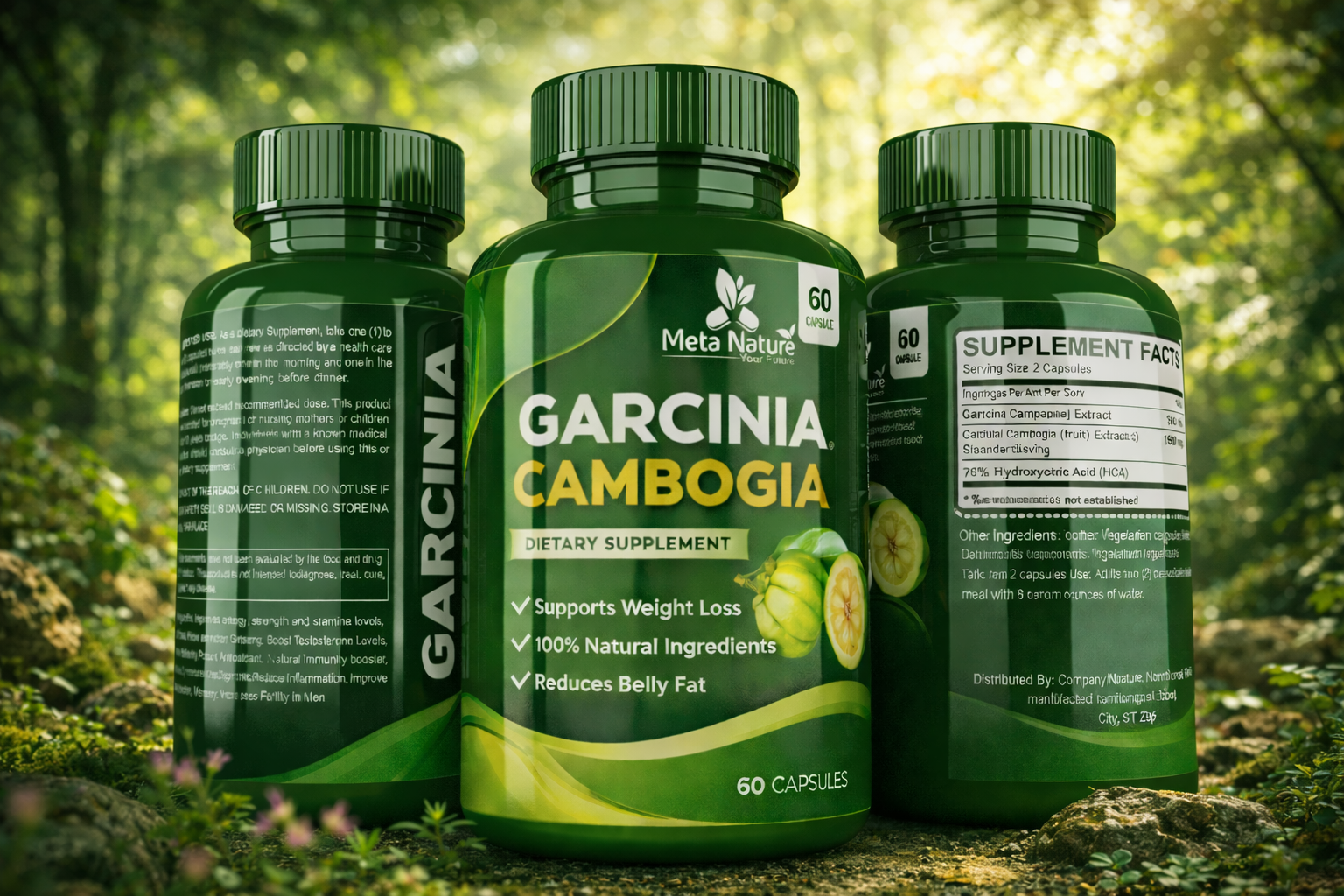 Example of Premium Supplement Label & Packaging