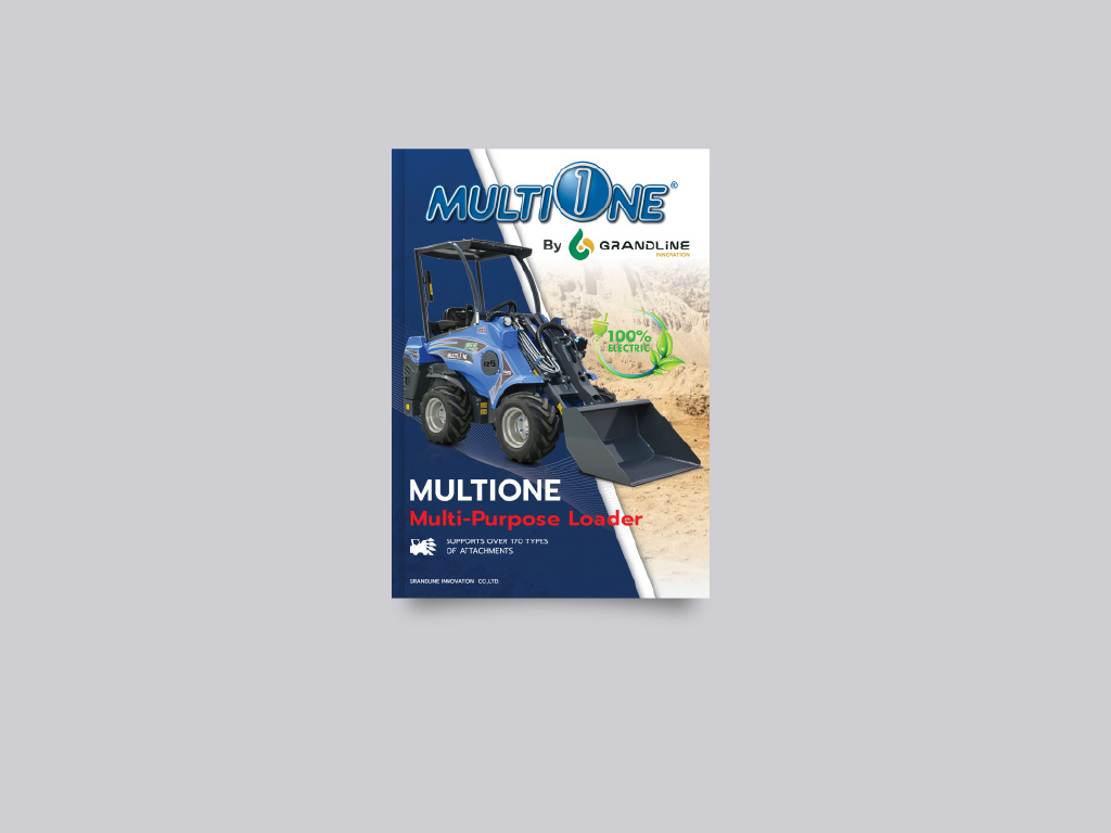 MulitOne I Construction machinery l Catalog Design