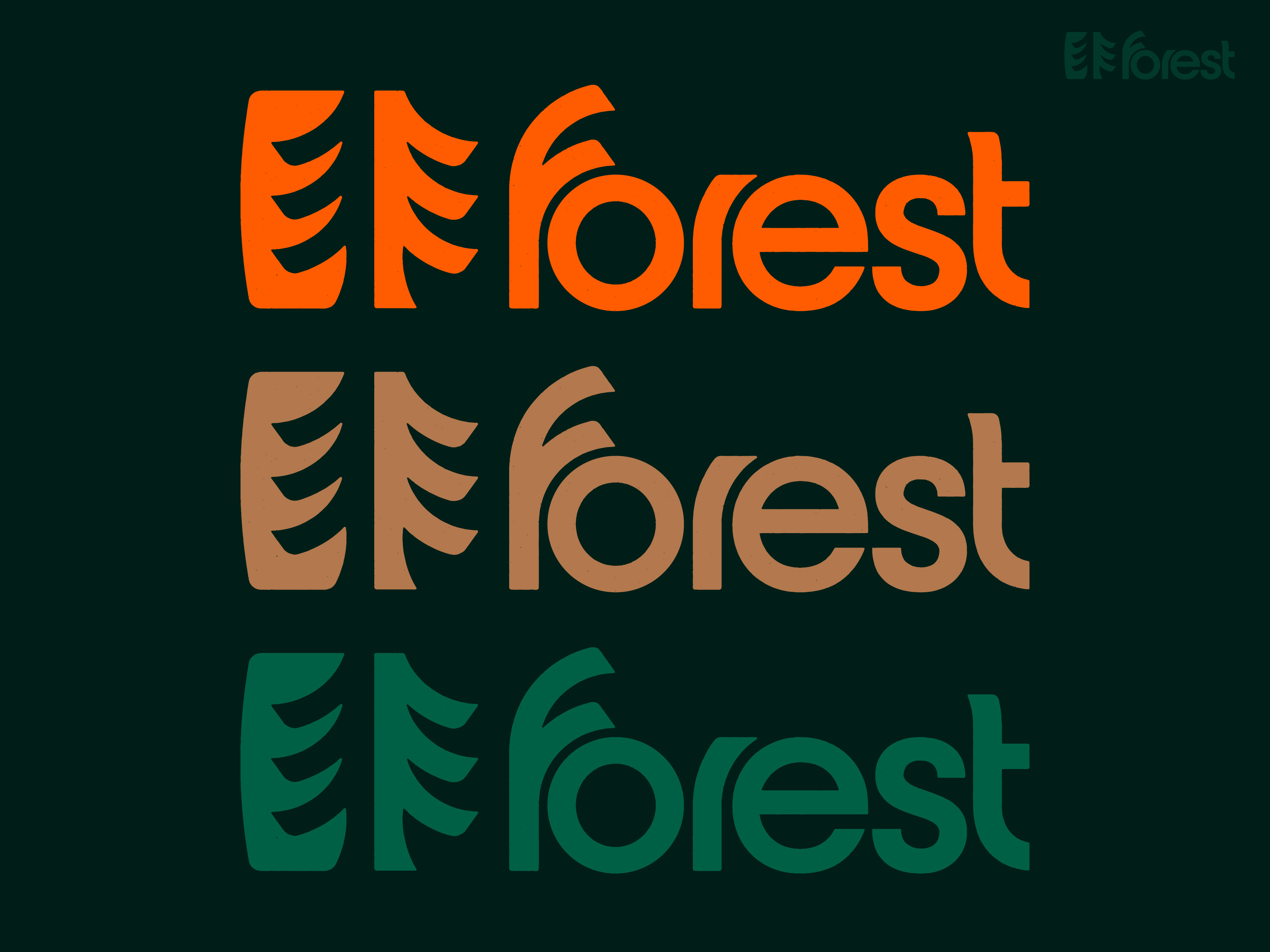 Forest Logo Combo