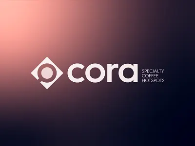 CORA - Logo Design bar barista brand design branding cafe coffee drink find freelance logo design hotspot identity design jeroen van eerden location logo logo design search specialty spot