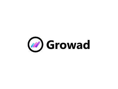 Growad Logo boost brand identity branding creative logo design financial logo geometric grow icon identity logo logo design logo designer marketing modern modern logo startup symbol