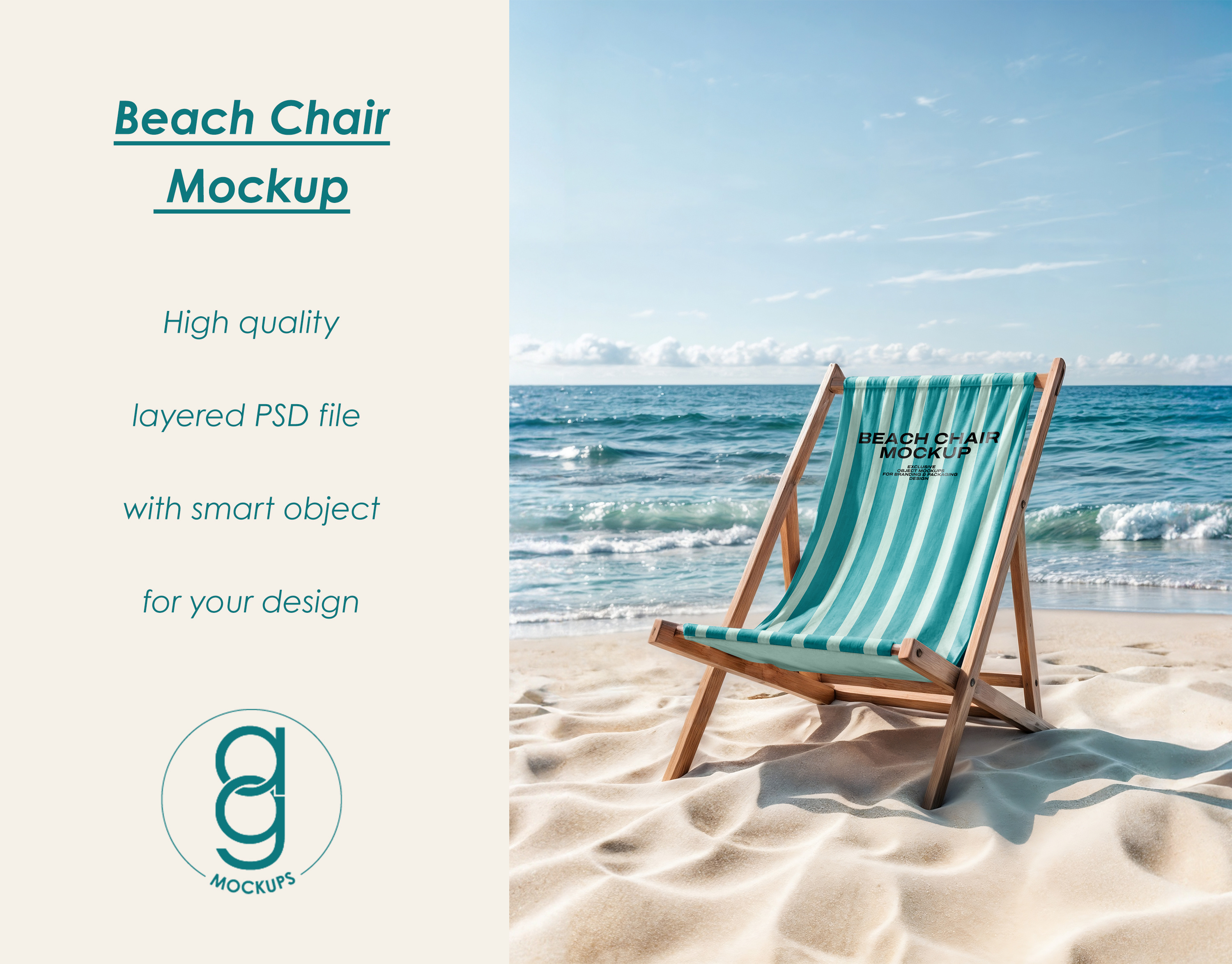 Beach Chair Mockup