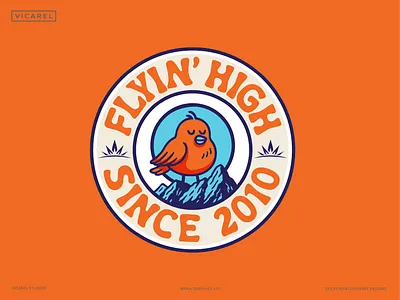 Stoned Bird Patch Logo animal illustration badge brid cannabis cannabis brand crest edible established flyin high high layout logo marijuana patch design sticker design stoned wana weed