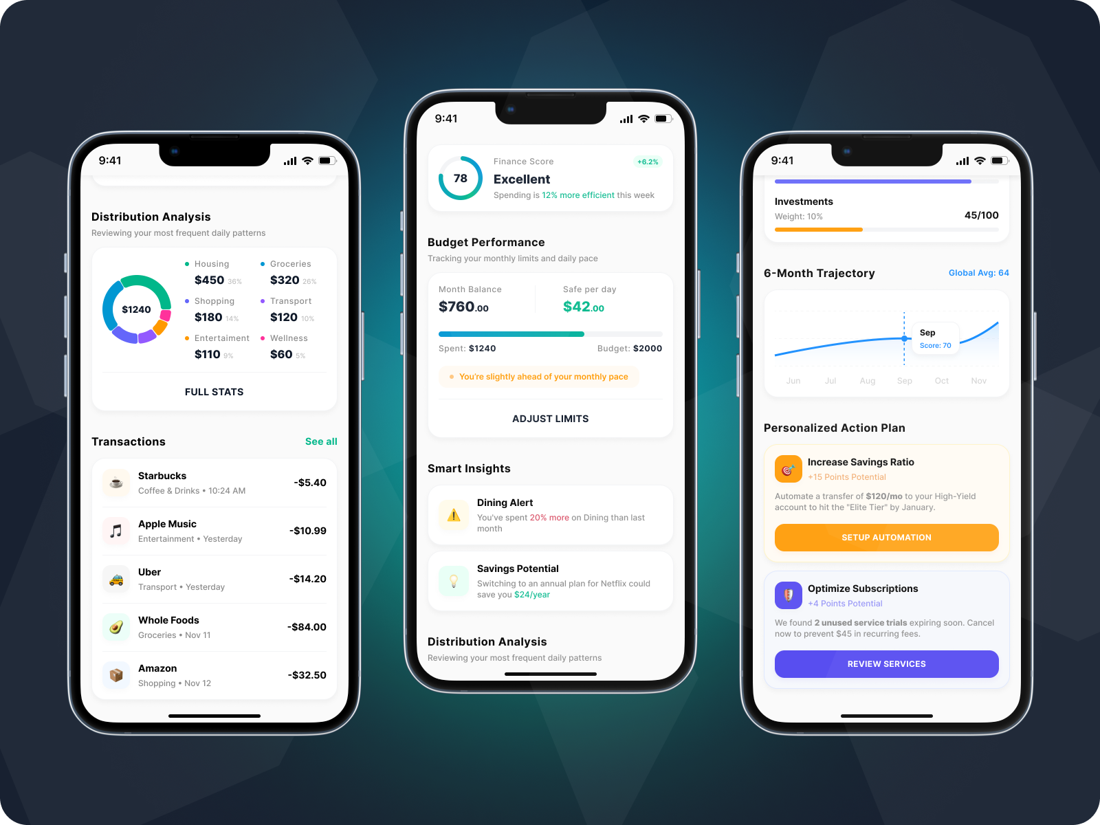 AI-Powered Finance Assistant App