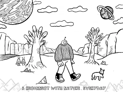 how to be happy part 3 animation character characterdesign childrensbookillustration comic design illustration