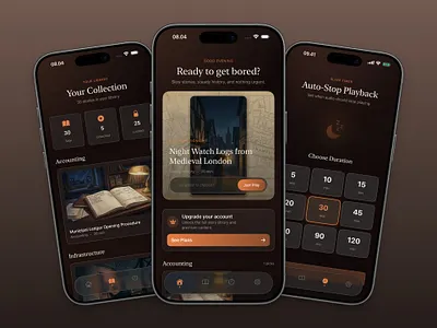 Dullaby - iOS app animation app branding design graphic design ui