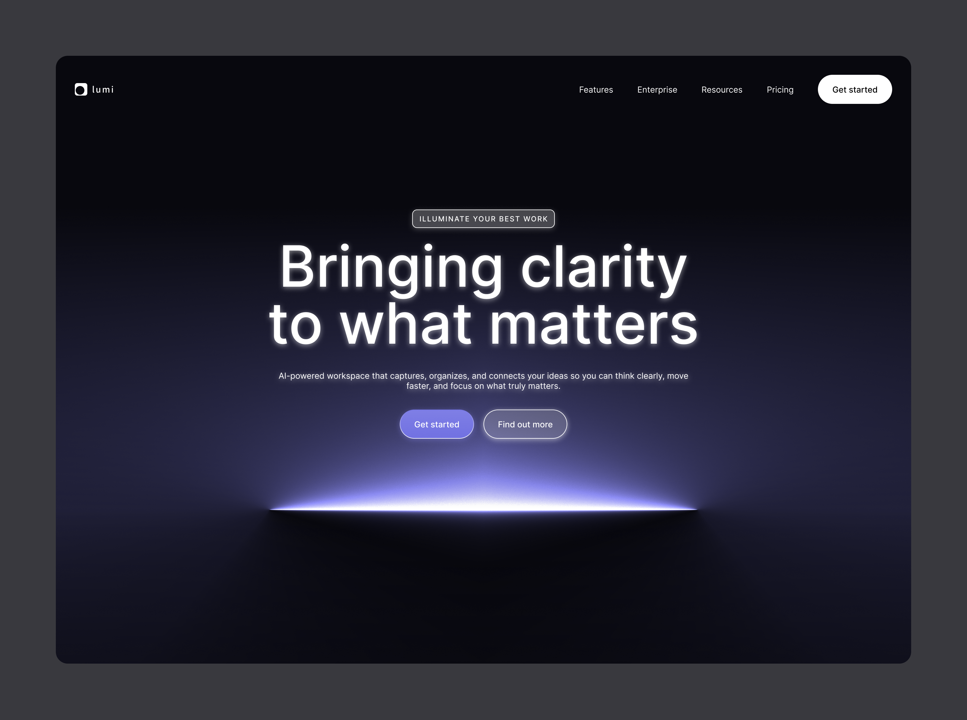 Daily UI #3: Landing page UI graphic design motion graphics ui