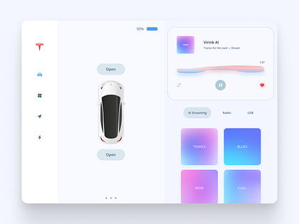 Daily UI 034 — Car Interface