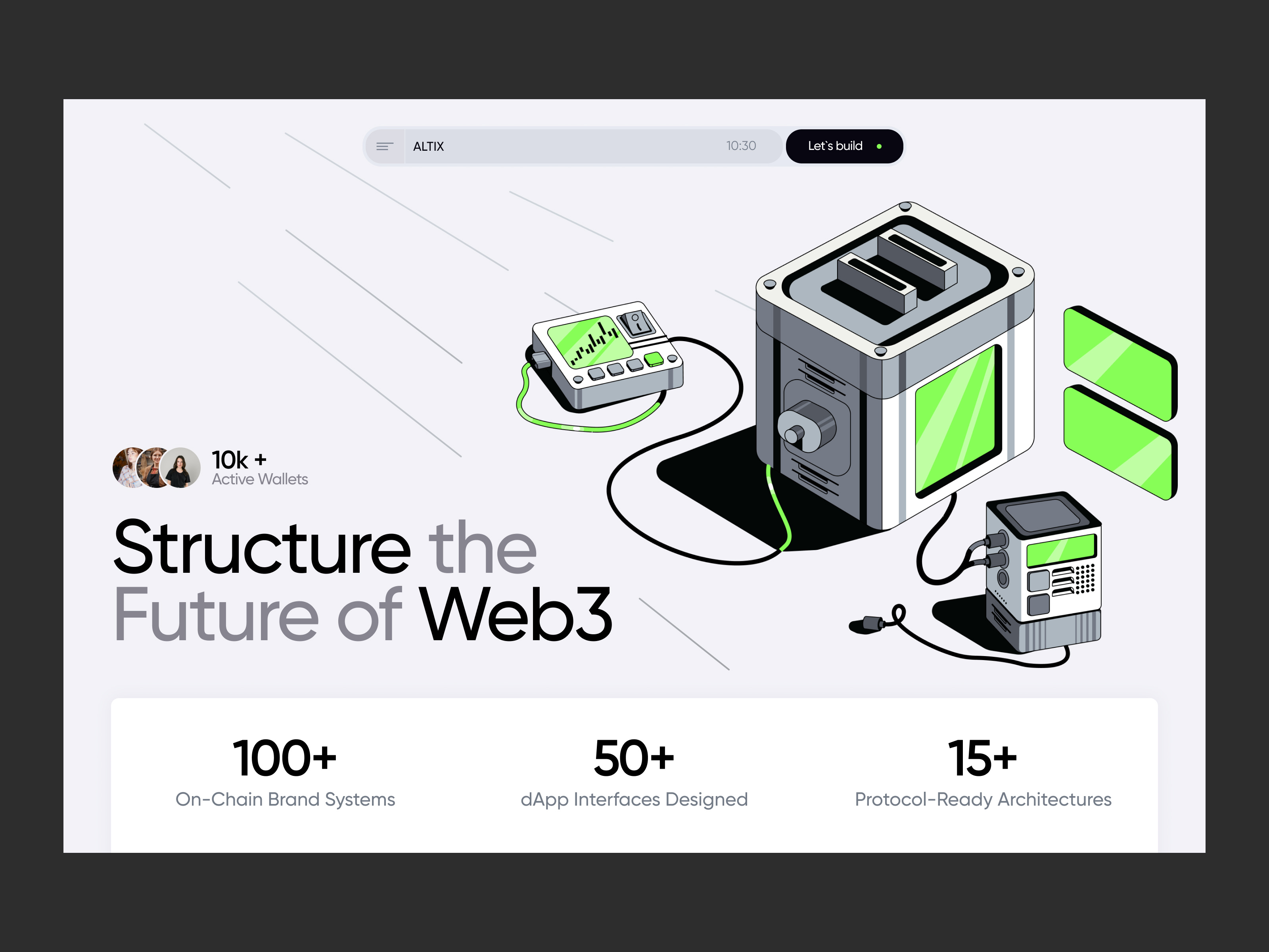 Altix — Product Design | Web3, SaaS