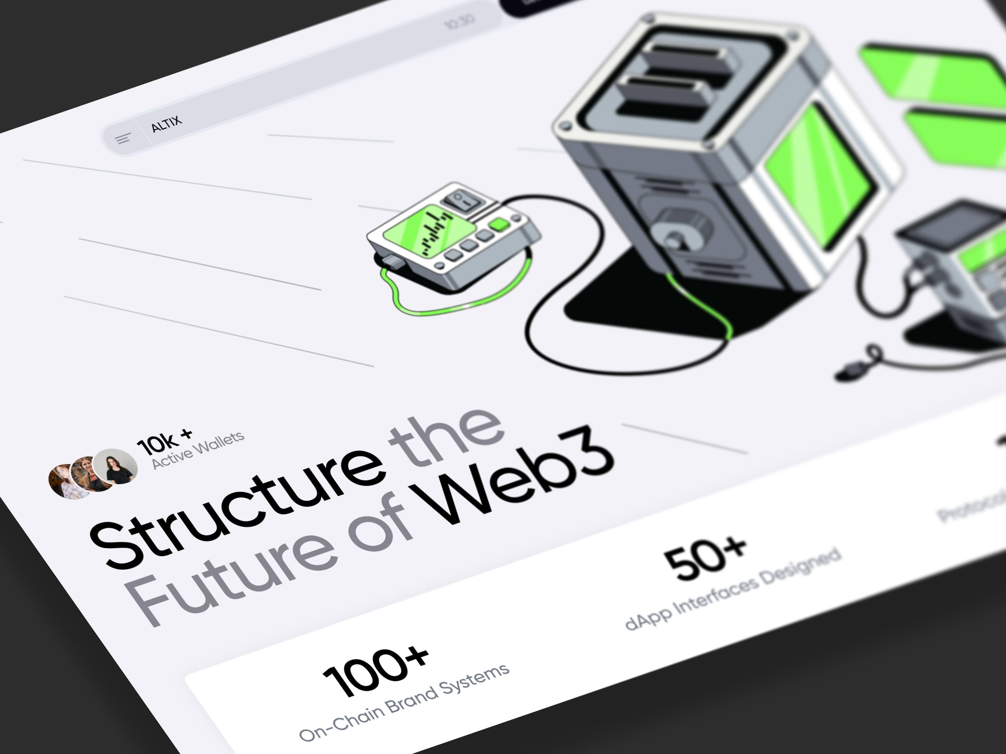 Example of Web3 & Crypto Product Design