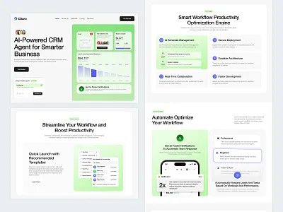 Saas Landing Page interface product saas service startup ui ux web