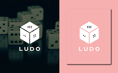 Ludo logo design banner design branding brochure design flyer graphic design illustration logo logodesign ui vector