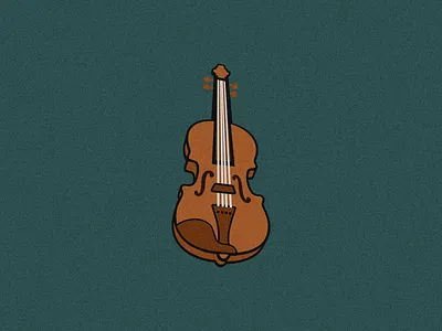 Minimalist Violin Illustration branding gold grain graphic design green harp ireland logo lucky minibrand patterndesign shamrock st. patricksday. stpatricksday theorykee typography vectorart visualidentity
