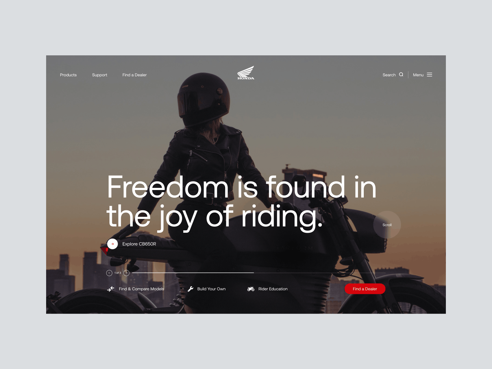 Example of Honda Powersports • Typeface Exploration