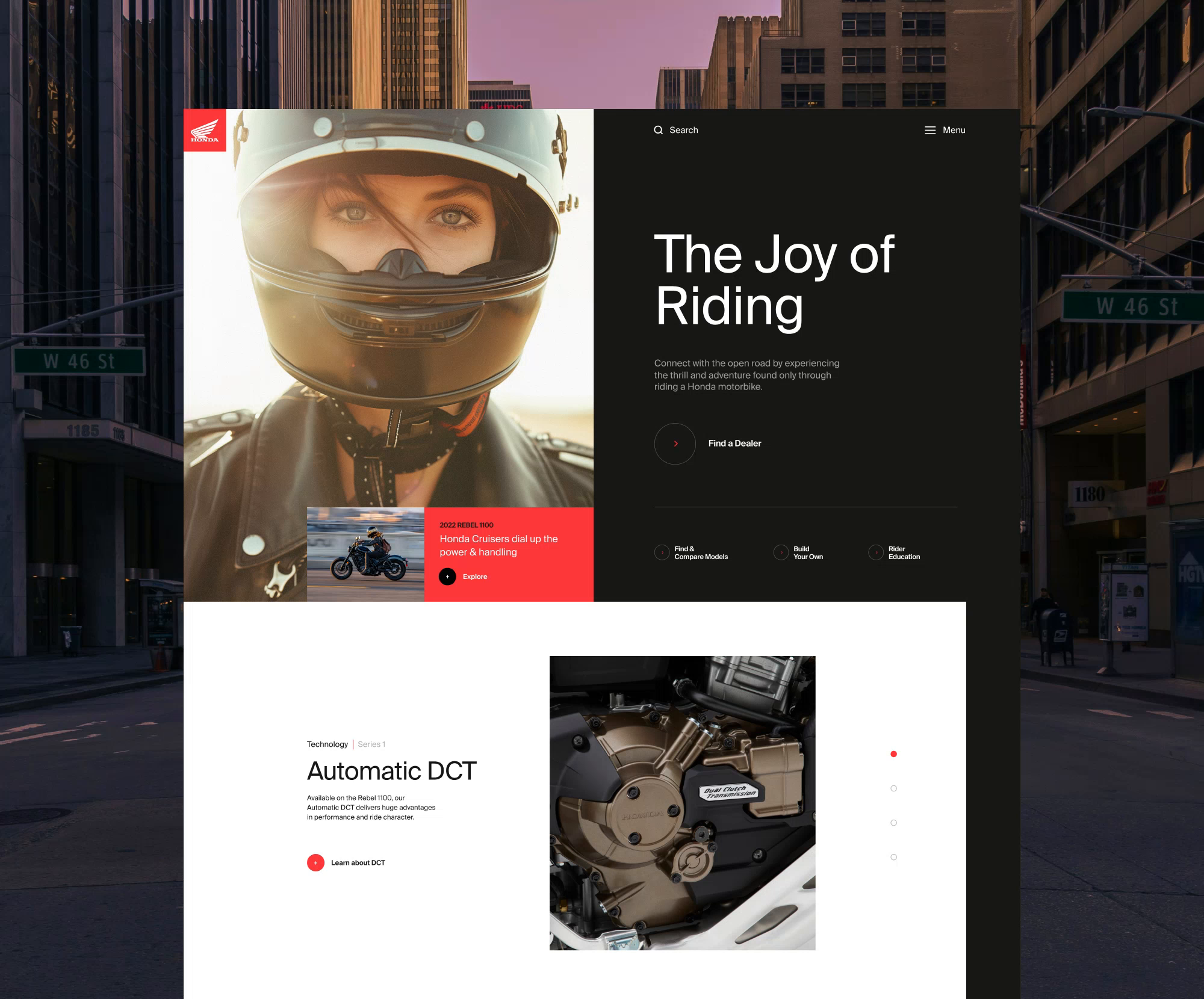 Example of Honda Powersports • Redesign Concept
