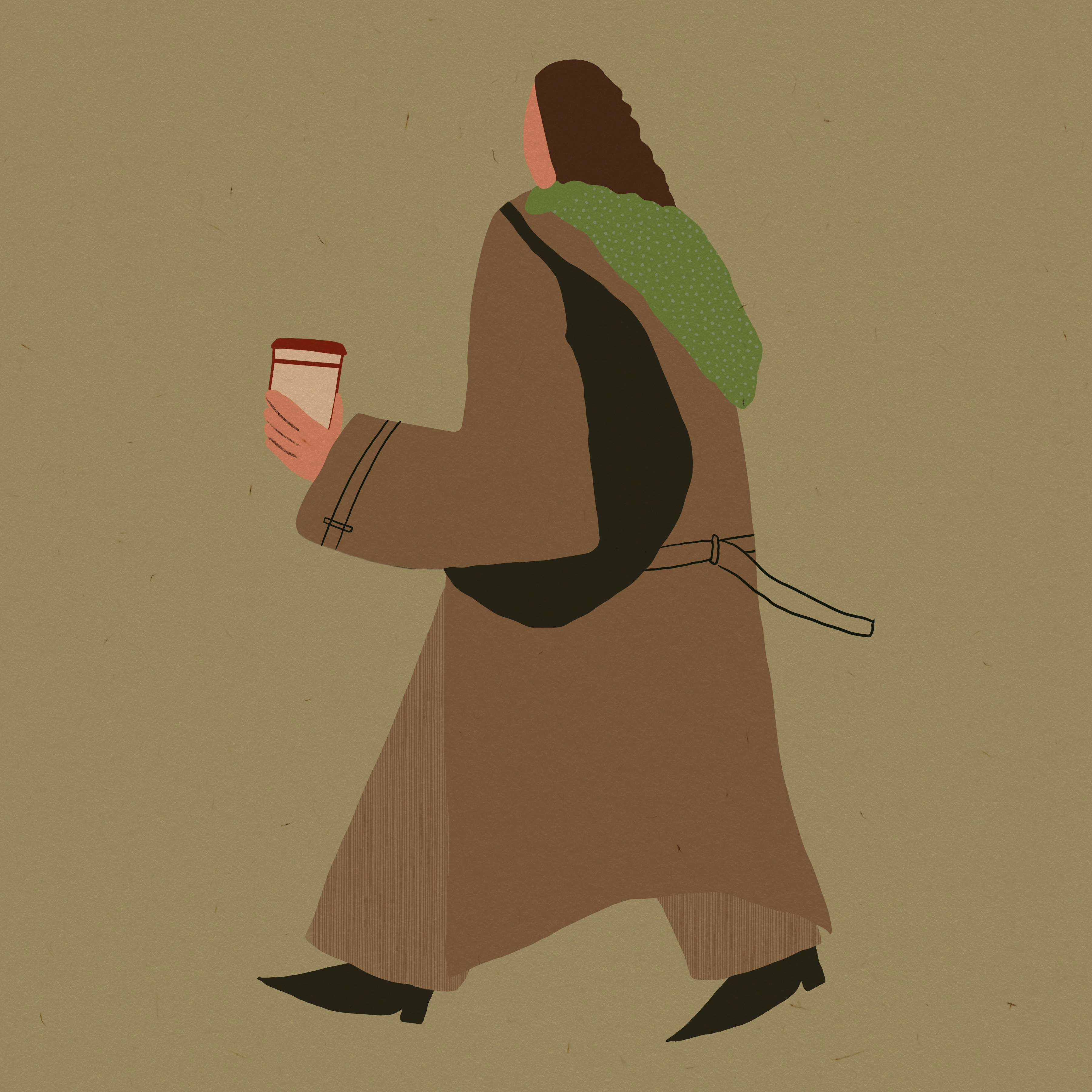 Cofee girl artwork cartoon conceptart creativecommunity digitalart digitalillustration drawing graphicart illustration illustrationoftheday procreate procreateart procreateillustration visualart