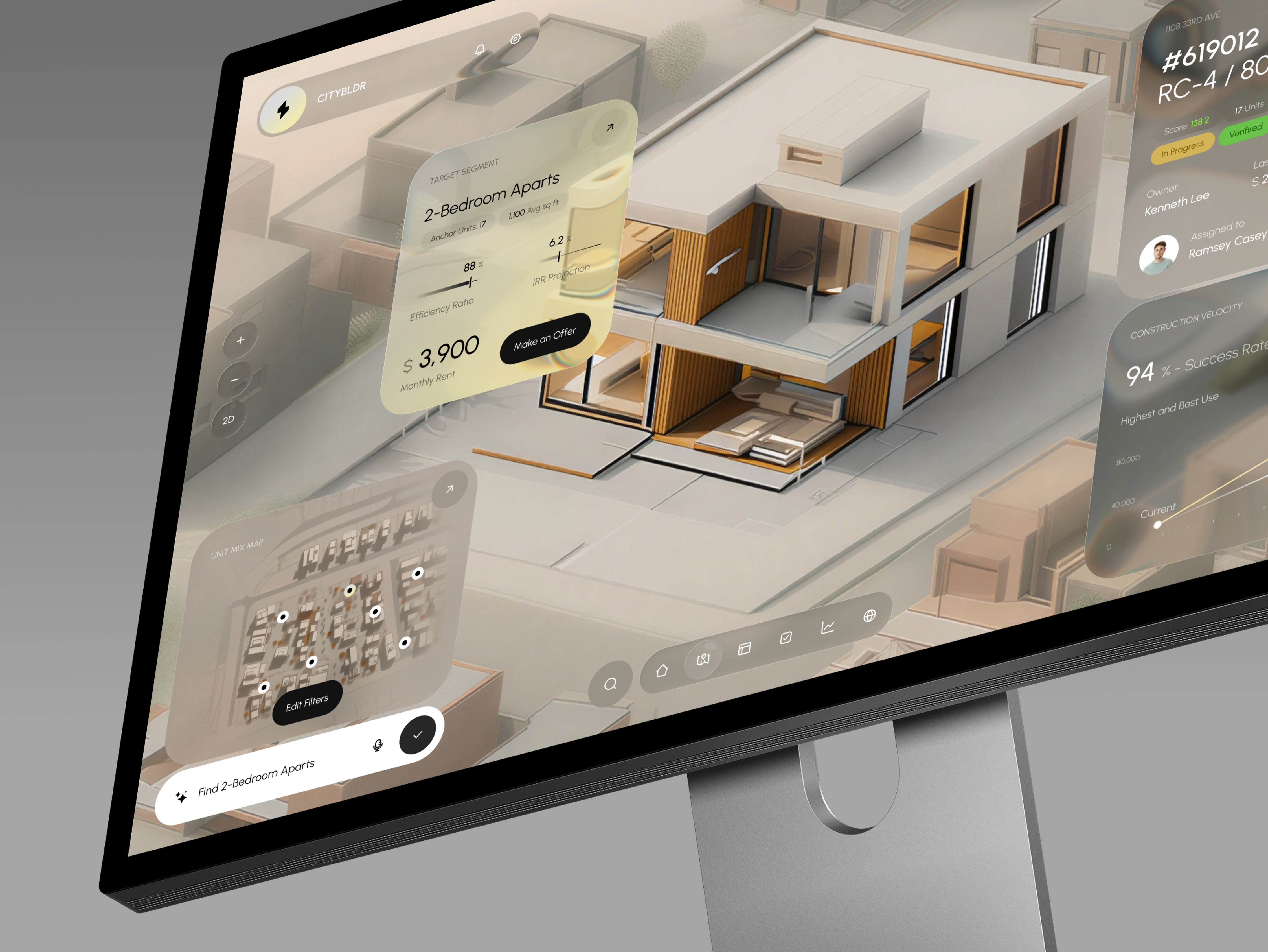 CityBldr Dashboard – Real Estate Investment Platform