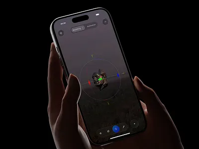 Depth – Mobile first 3D editor 3d animation app ios mobile ui