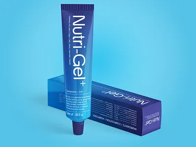 Nutrition Gel for Pet 3d branding design graphic design mockup motion graphics pet product