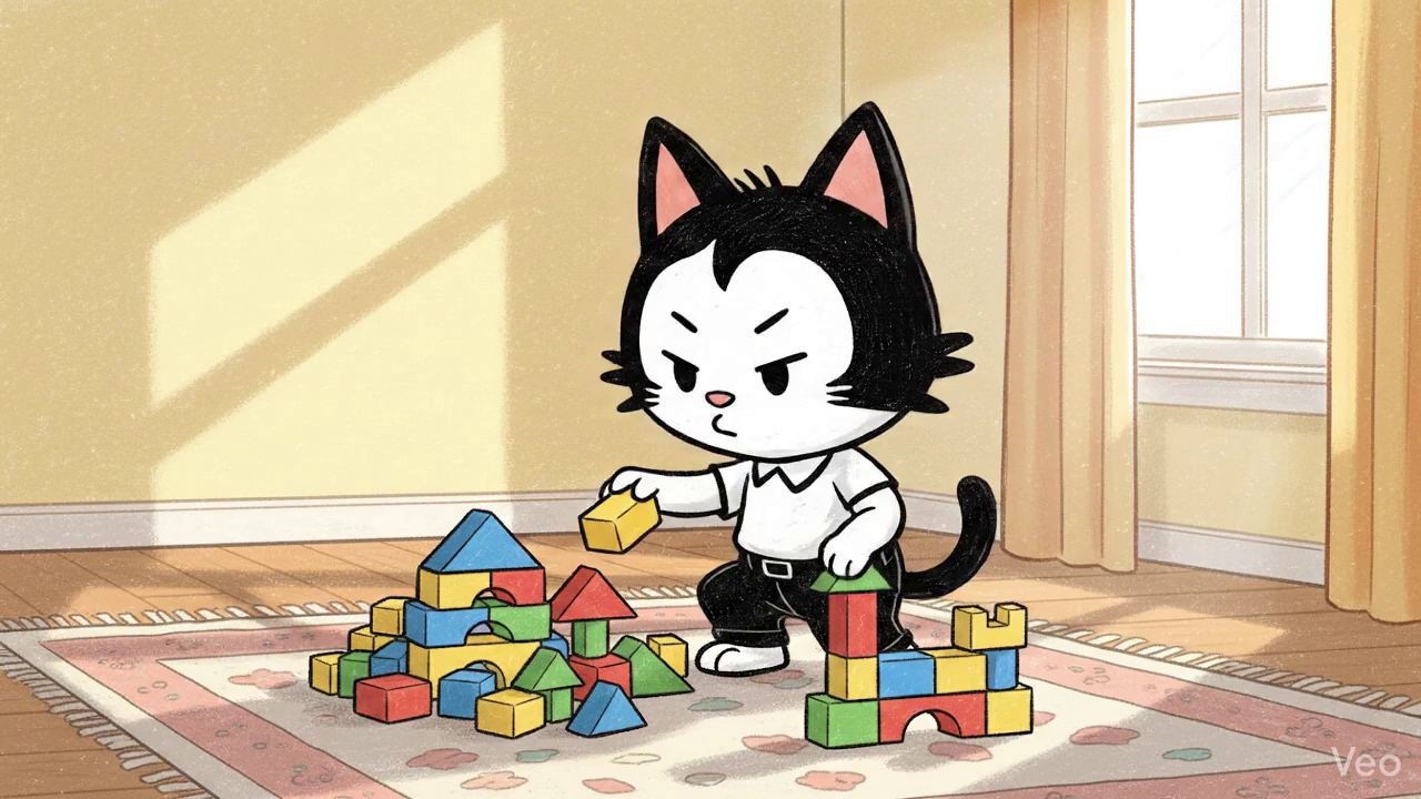 Day 01 I Block Builder I 搭積木可是個技術活