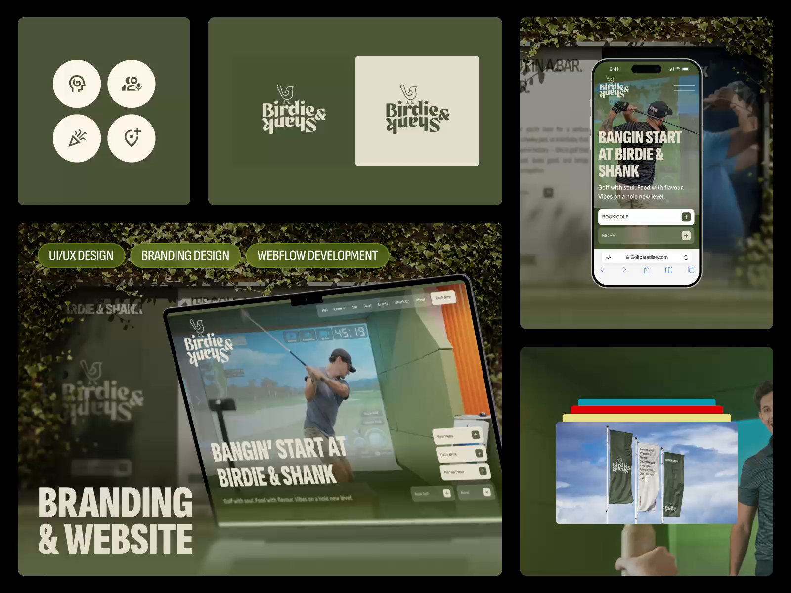 Example of Birdie & Shank: Web Design, Branding, Development