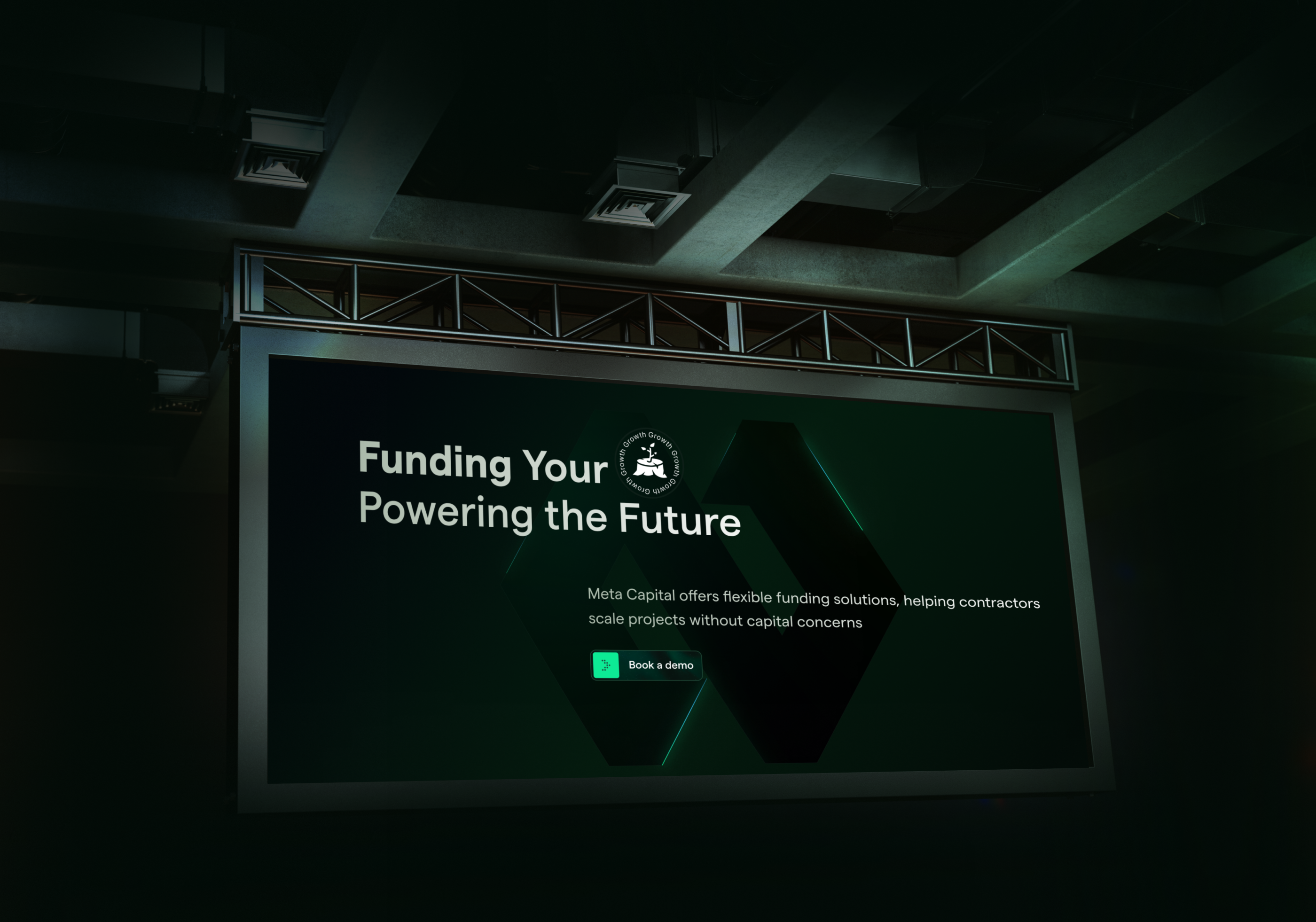 Web3 Fintech Funding Solutions — 3D Landing Page Design 3d blockchain branding finance fintech landing landing pag logo web design web3 web3 design webdesign website